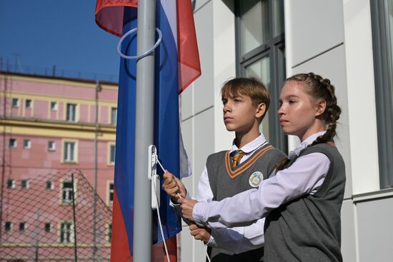 Russia New Academic Year Schools