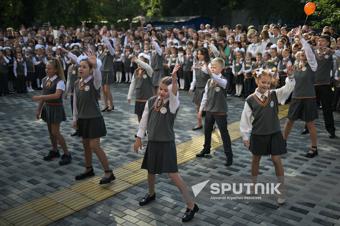 Russia New Academic Year Schools