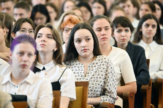 Russia New Academic Year Universities