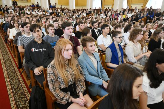 Russia New Academic Year Universities