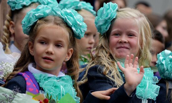 Russia New Academic Year Schools