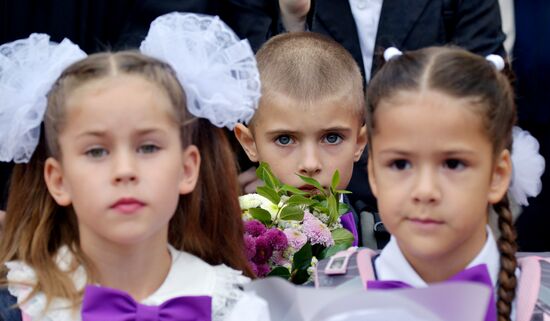 Russia New Academic Year Schools