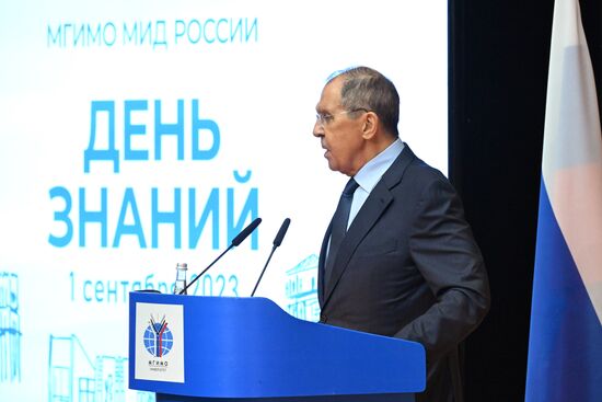 Russia Lavrov New Academic Year