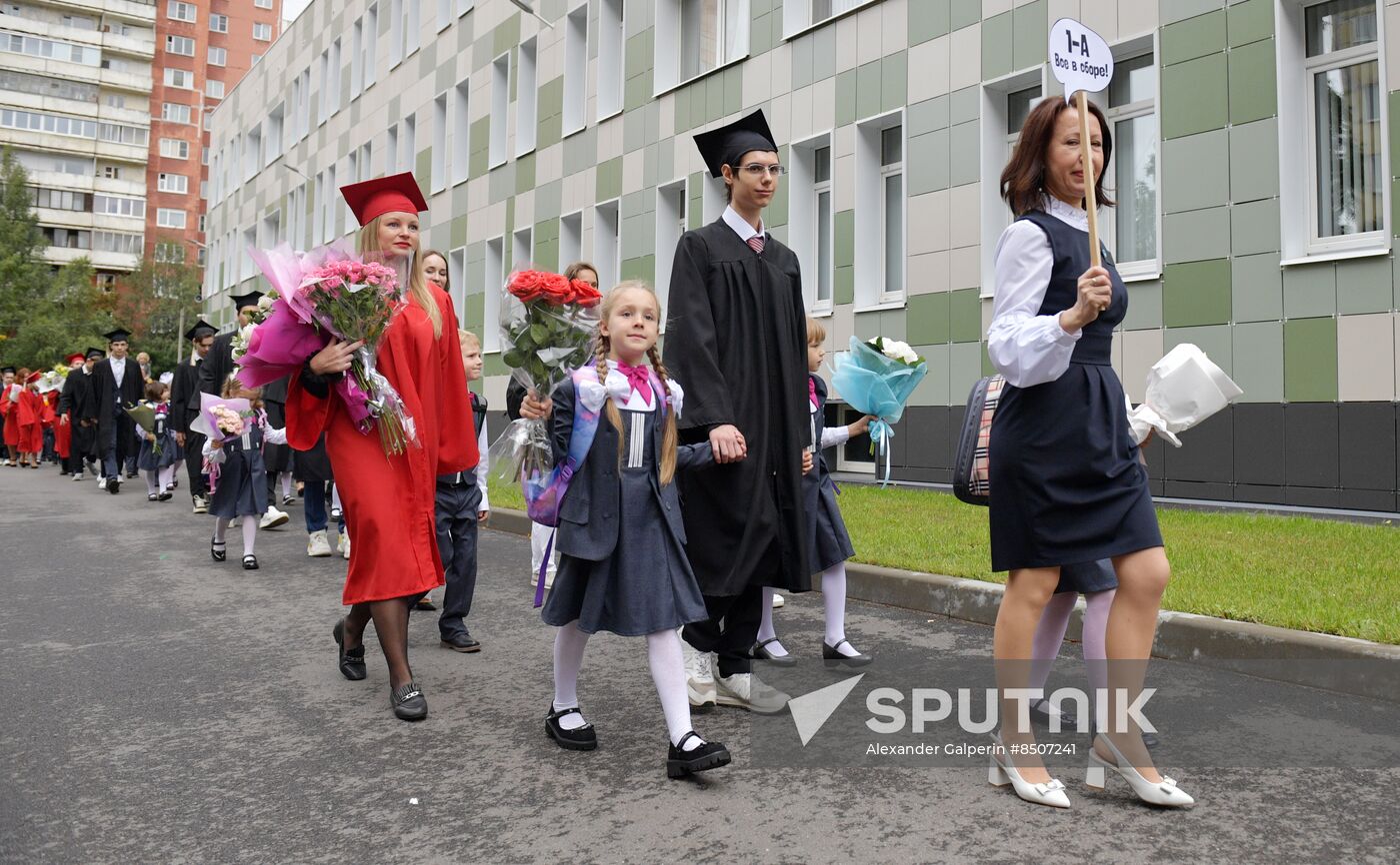 Russia New Academic Year Schools