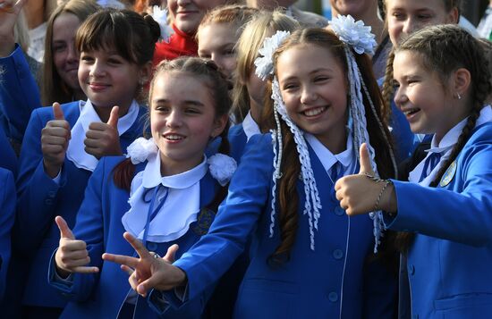 Russia New Academic Year Schools