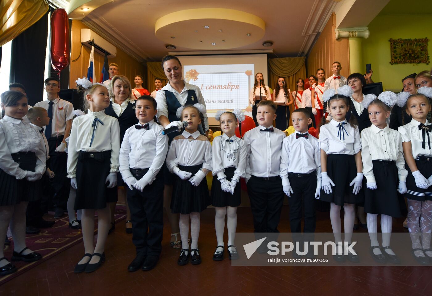 Russia New Academic Year Schools