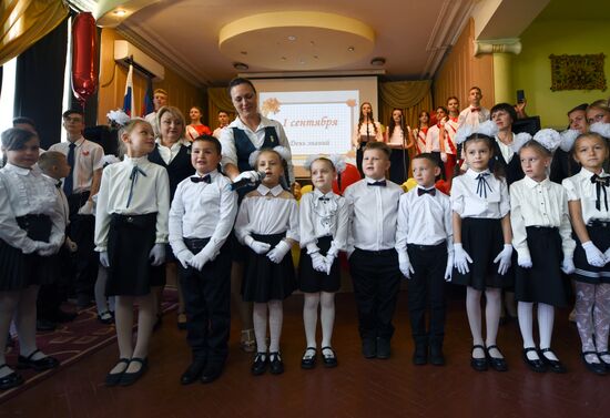 Russia New Academic Year Schools