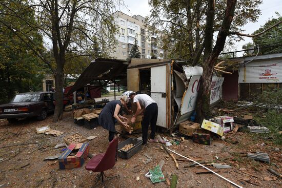 Russia Ukraine Military Operation Shelling