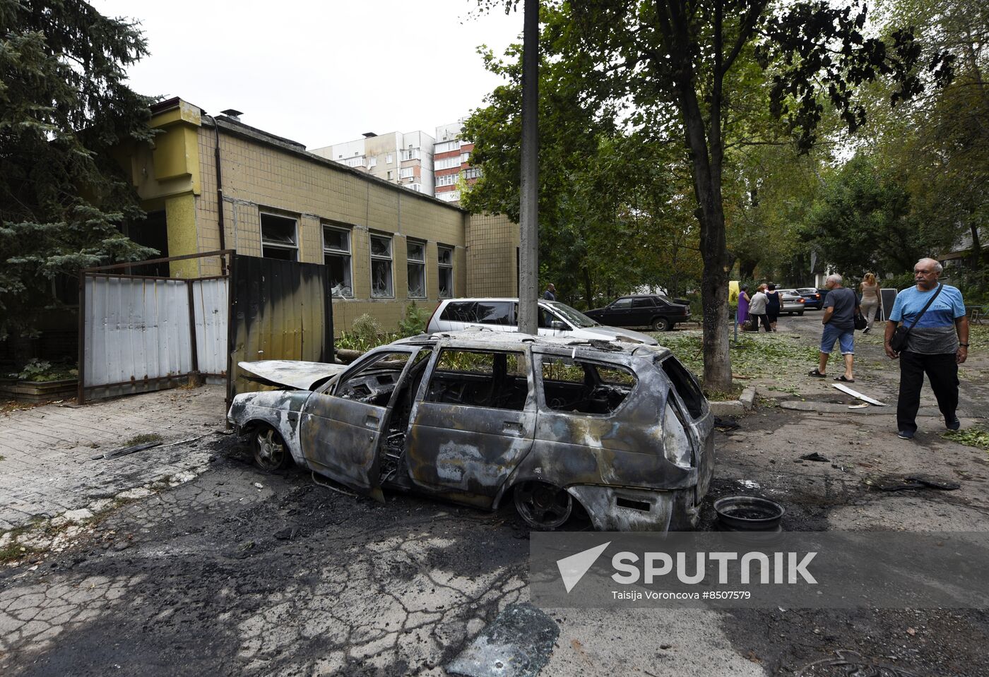 Russia Ukraine Military Operation Shelling