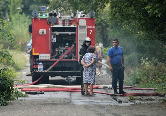 Russia Ukraine Military Operation Shelling