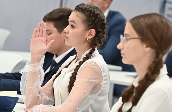 Russia Putin Open Lesson