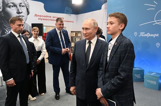 Russia Putin Open Lesson