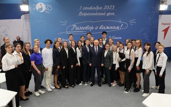 Russia Putin Open Lesson