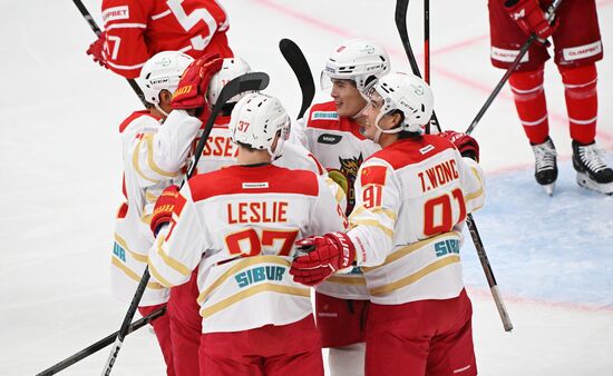 Russia Ice Hockey Kontinental League Spartak - Kunlun RS