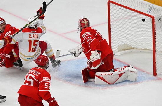 Russia Ice Hockey Kontinental League Spartak - Kunlun RS