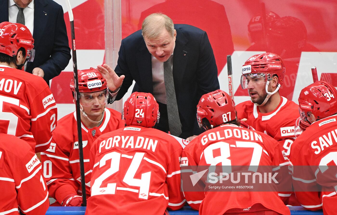 Russia Ice Hockey Kontinental League Spartak - Kunlun RS