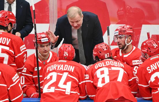 Russia Ice Hockey Kontinental League Spartak - Kunlun RS