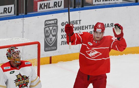 Russia Ice Hockey Kontinental League Spartak - Kunlun RS