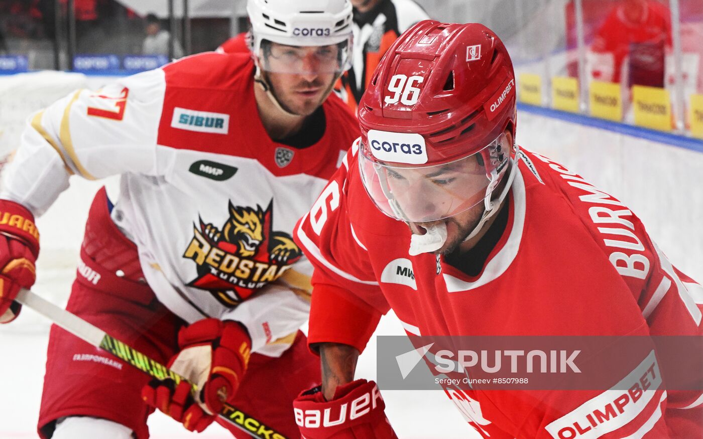 Russia Ice Hockey Kontinental League Spartak - Kunlun RS