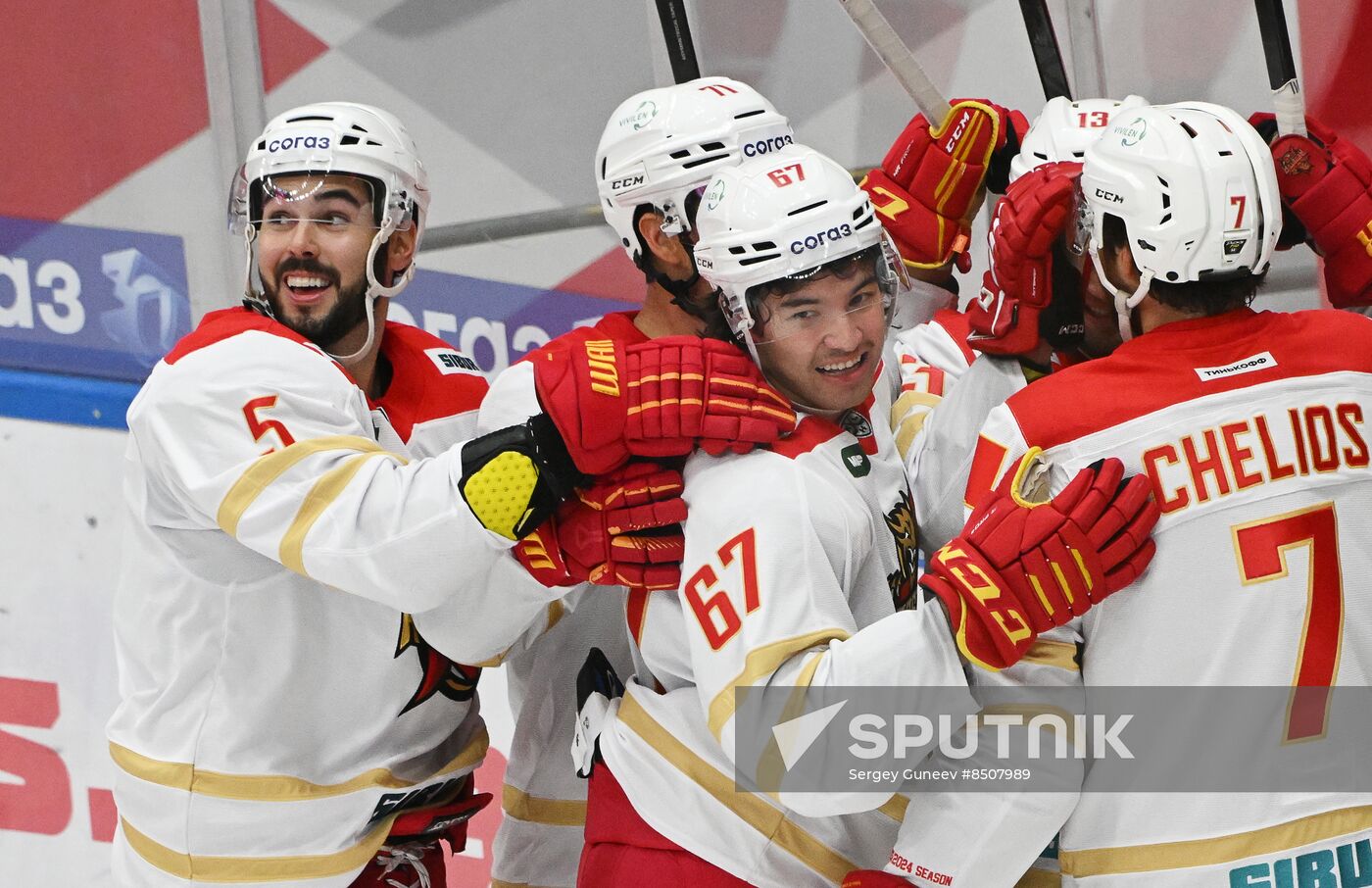 Russia Ice Hockey Kontinental League Spartak - Kunlun RS