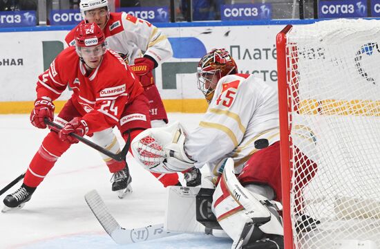 Russia Ice Hockey Kontinental League Spartak - Kunlun RS