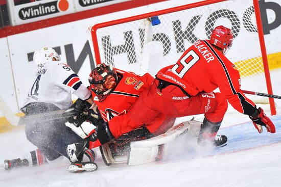 Russia Ice Hockey Kontinental League Avtomobilist - Metallurg