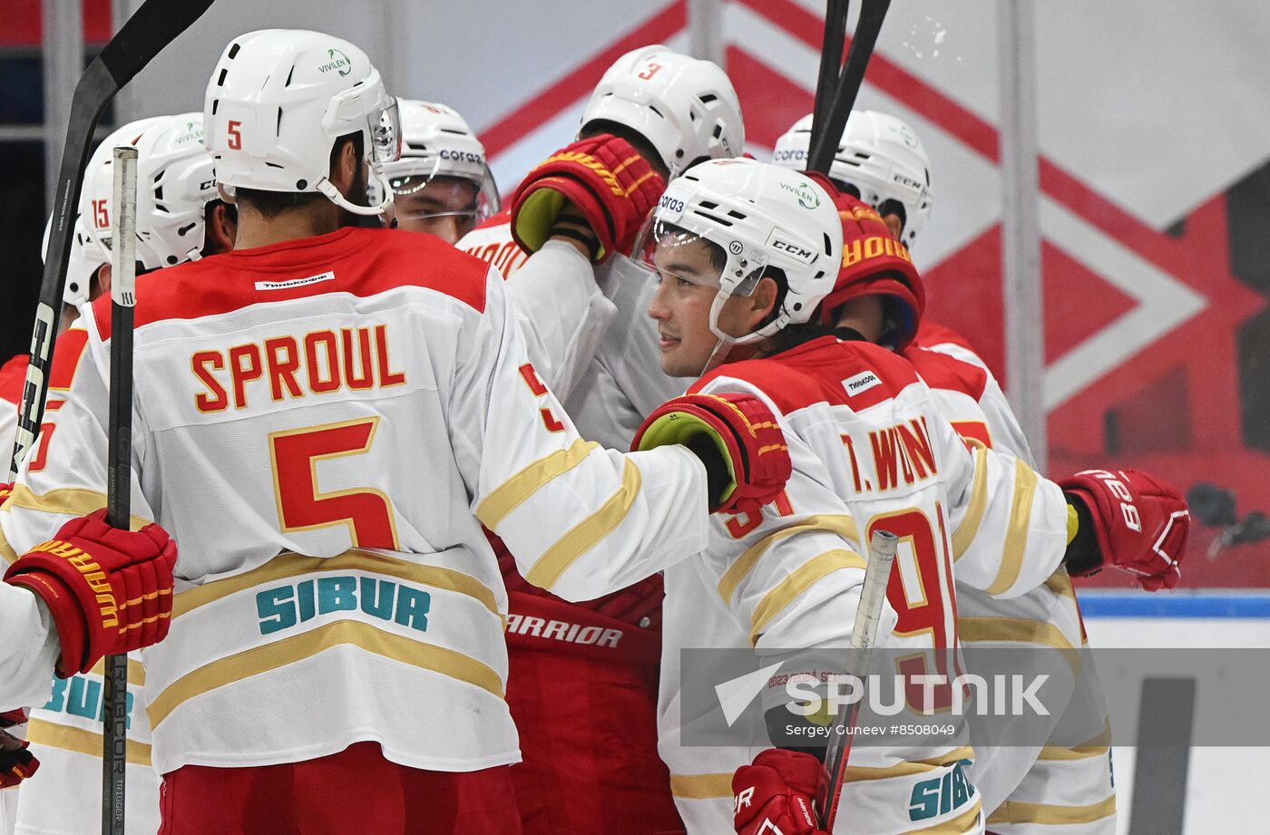 Russia Ice Hockey Kontinental League Spartak - Kunlun RS