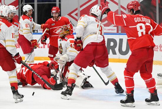 Russia Ice Hockey Kontinental League Spartak - Kunlun RS