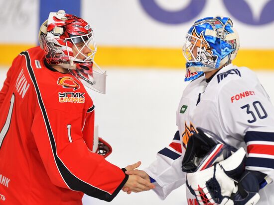 Russia Ice Hockey Kontinental League Avtomobilist - Metallurg