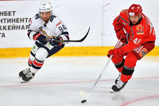 Russia Ice Hockey Kontinental League Avtomobilist - Metallurg