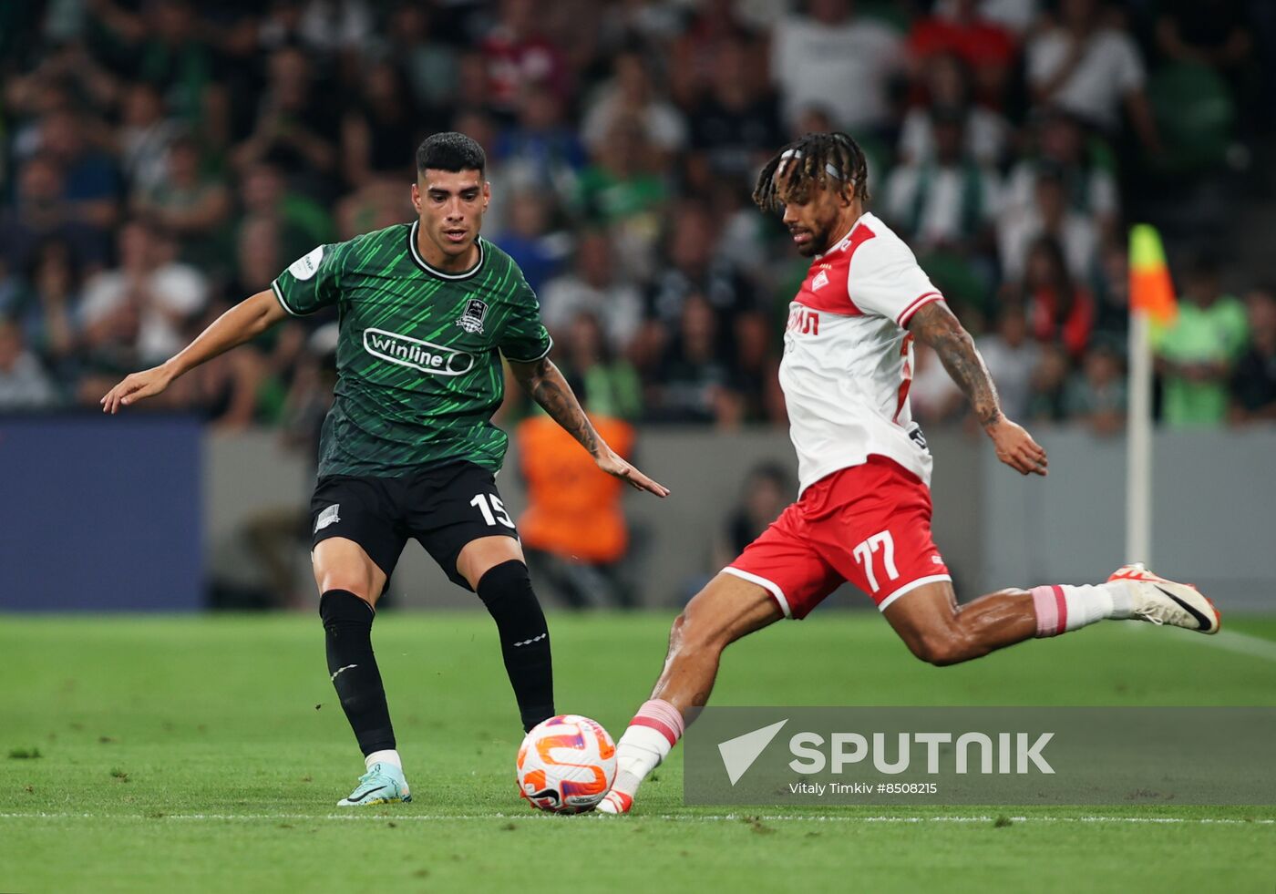 Russia Soccer Premier-League Krasnodar - Spartak