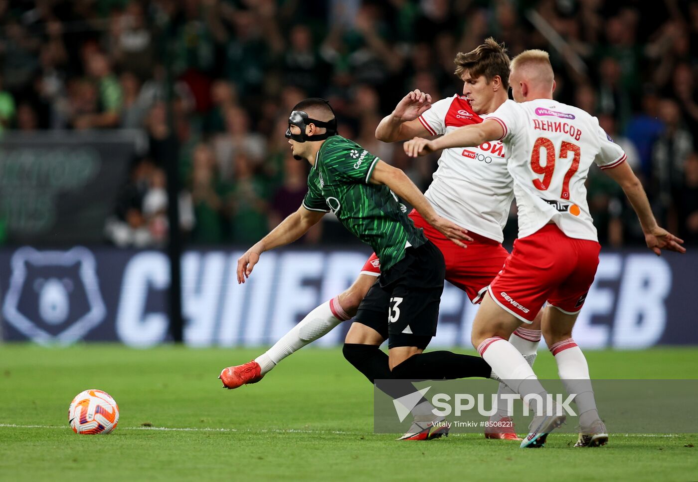 Russia Soccer Premier-League Krasnodar - Spartak