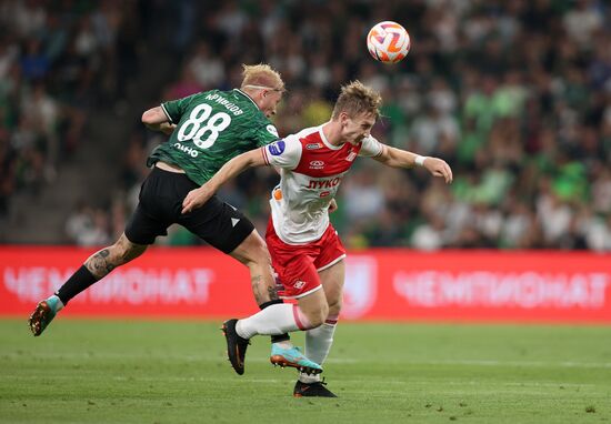 Russia Soccer Premier-League Krasnodar - Spartak