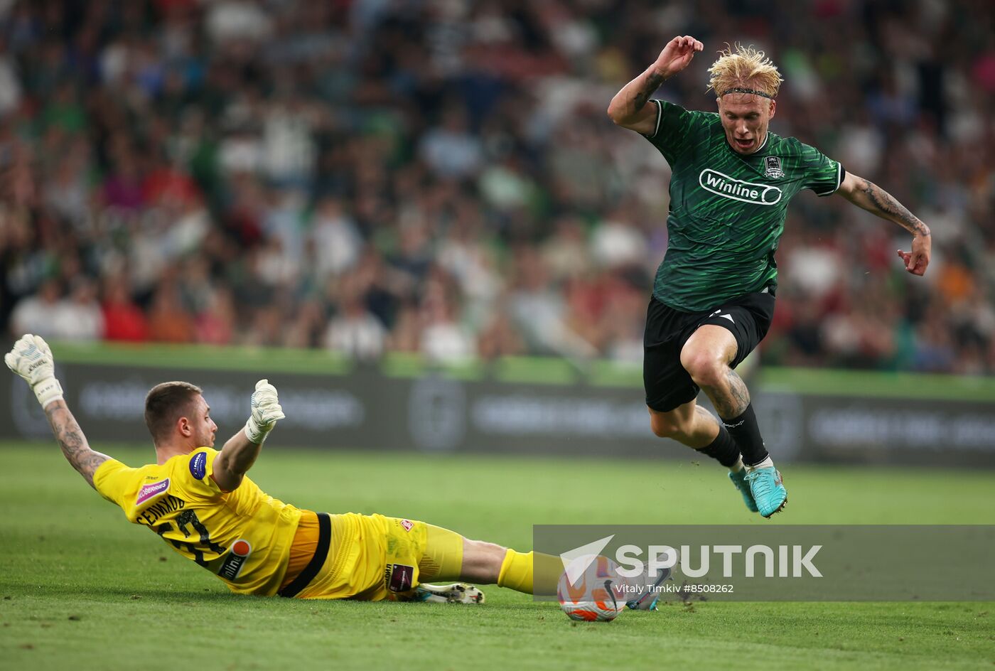 Russia Soccer Premier-League Krasnodar - Spartak