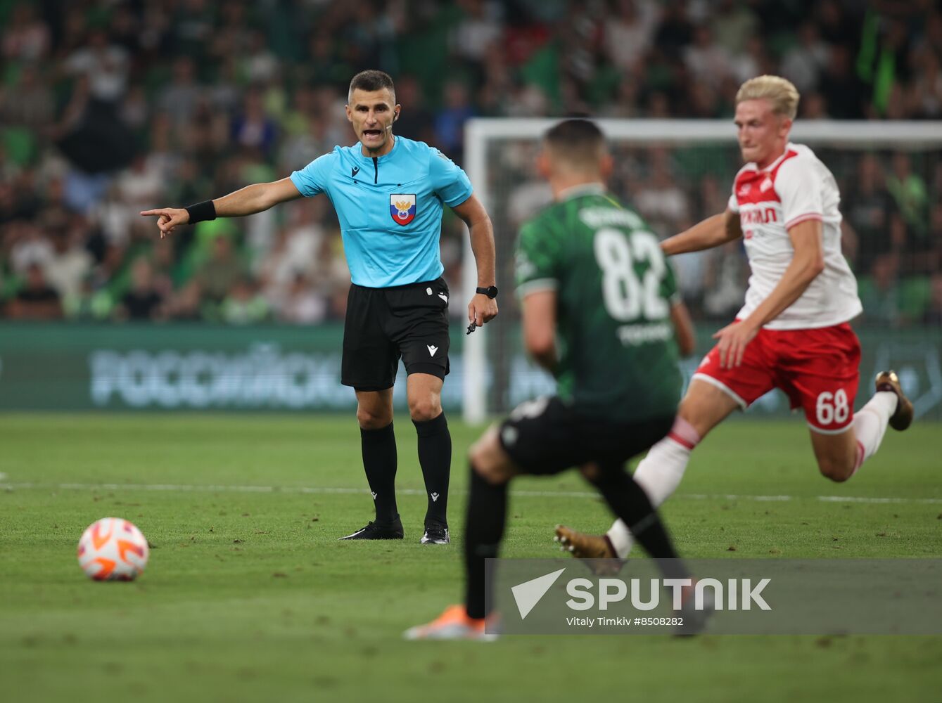 Russia Soccer Premier-League Krasnodar - Spartak