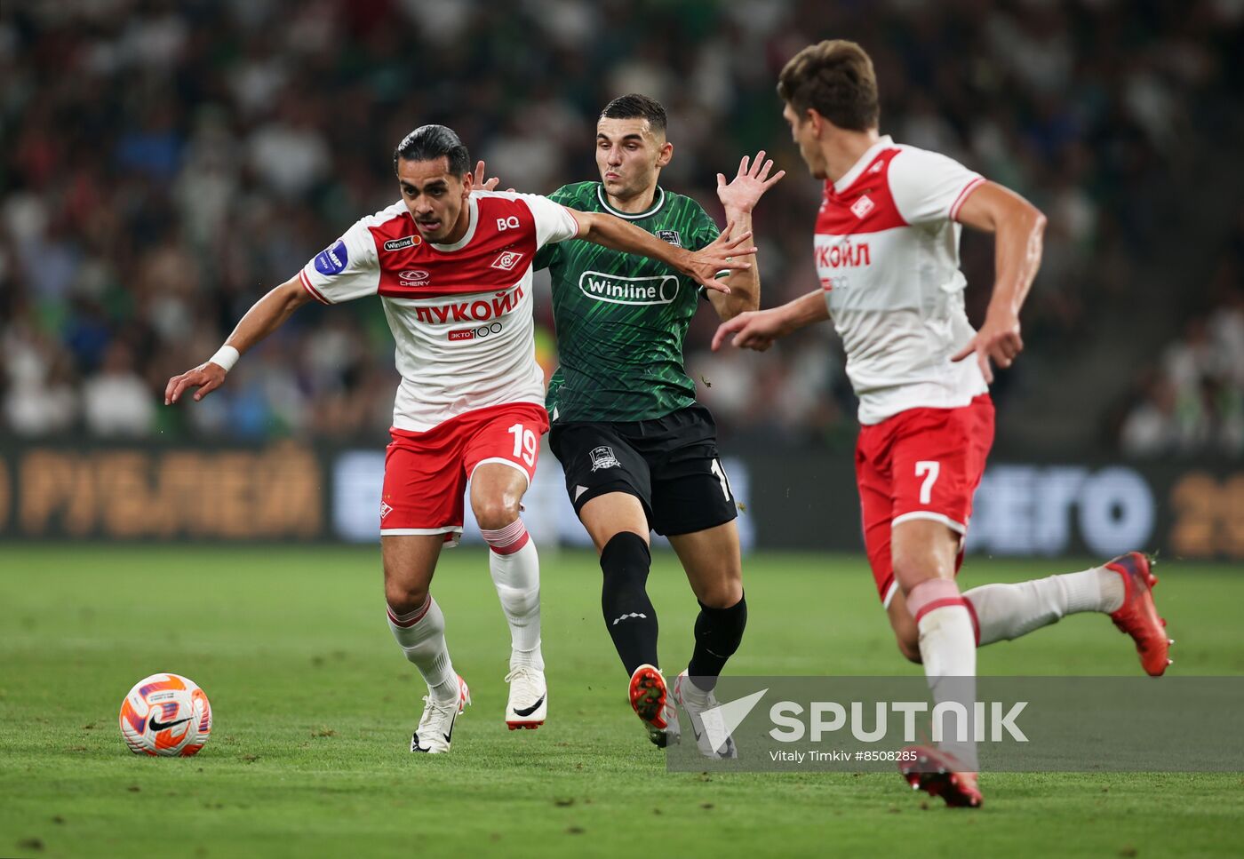 Russia Soccer Premier-League Krasnodar - Spartak