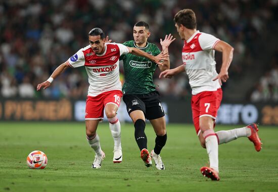 Russia Soccer Premier-League Krasnodar - Spartak