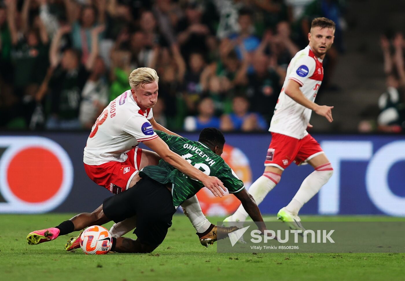 Russia Soccer Premier-League Krasnodar - Spartak