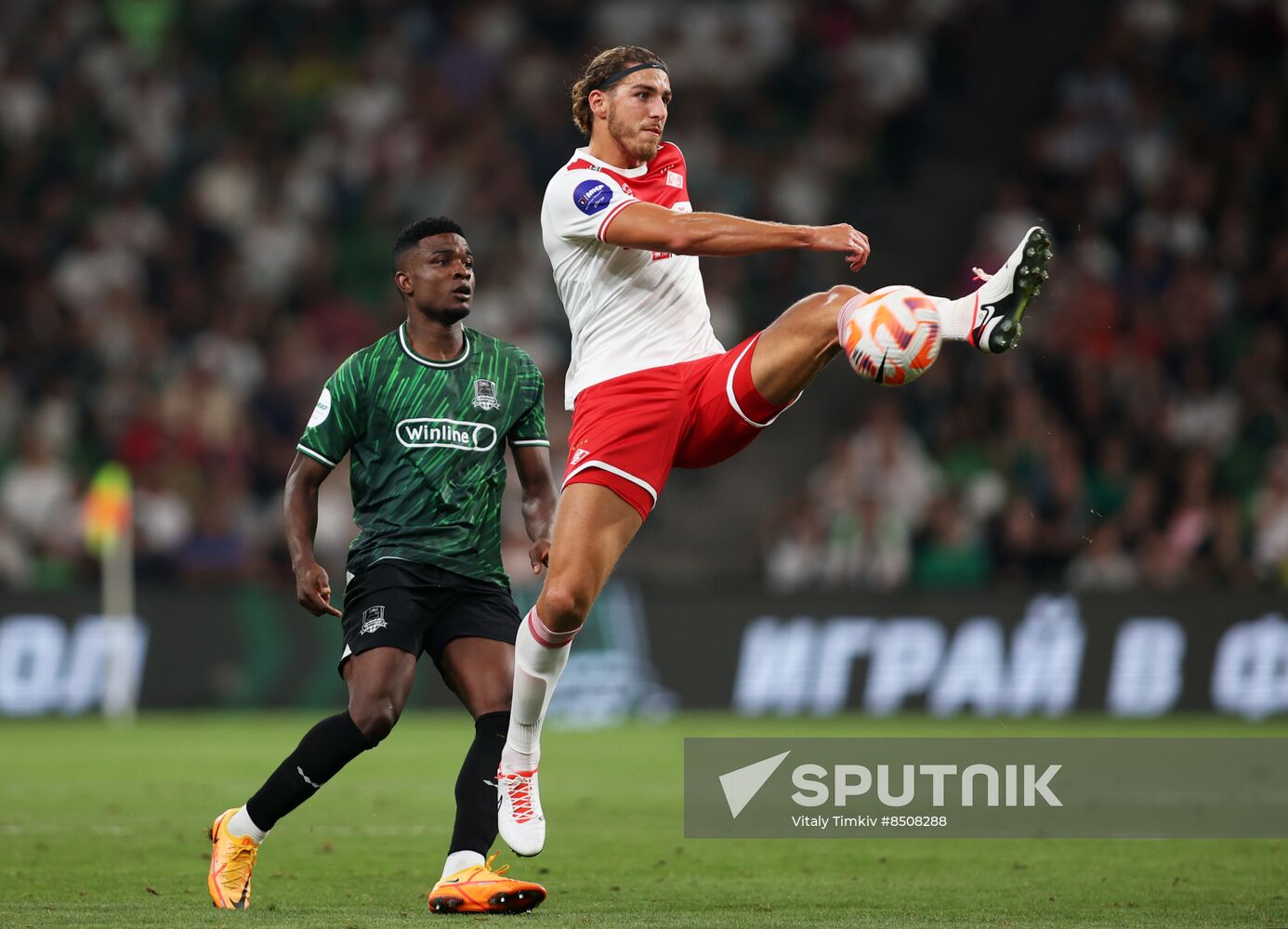 Russia Soccer Premier-League Krasnodar - Spartak