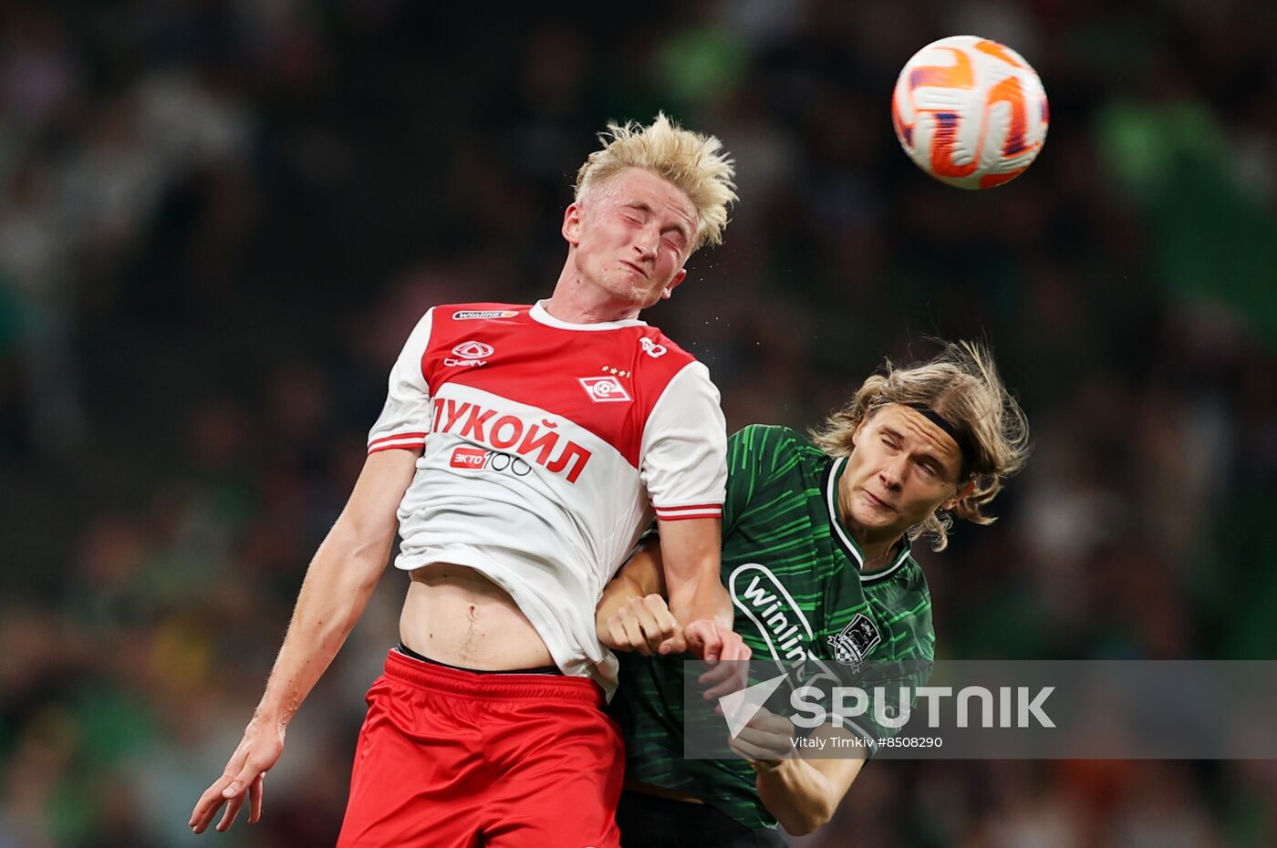 Russia Soccer Premier-League Krasnodar - Spartak