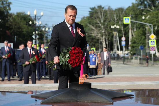 Russia Medvedev Far Eastern Federal District