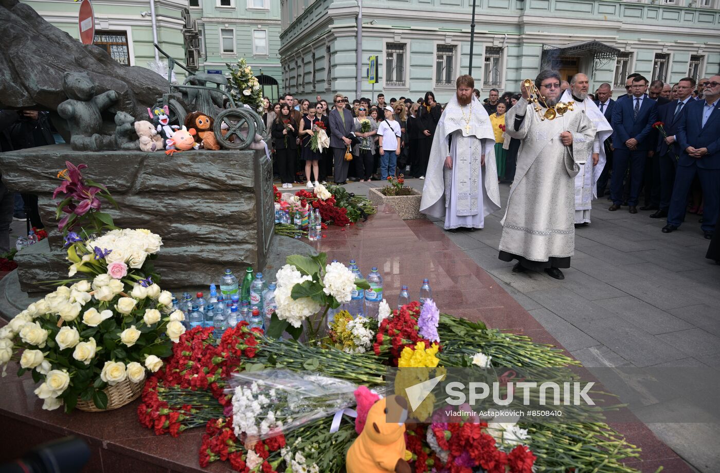 Russia Fight Against Terrorism Solidarity Day