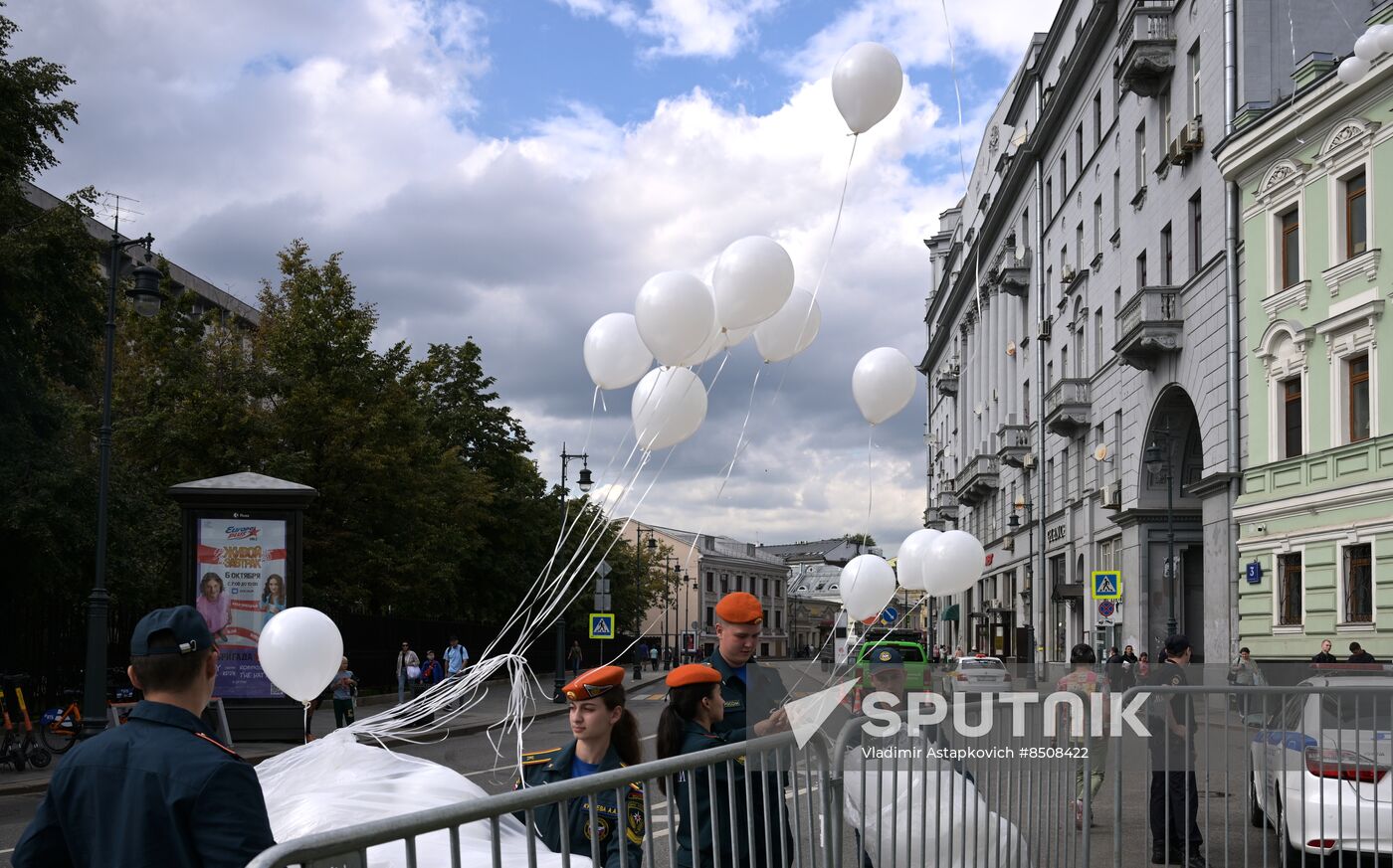 Russia Fight Against Terrorism Solidarity Day