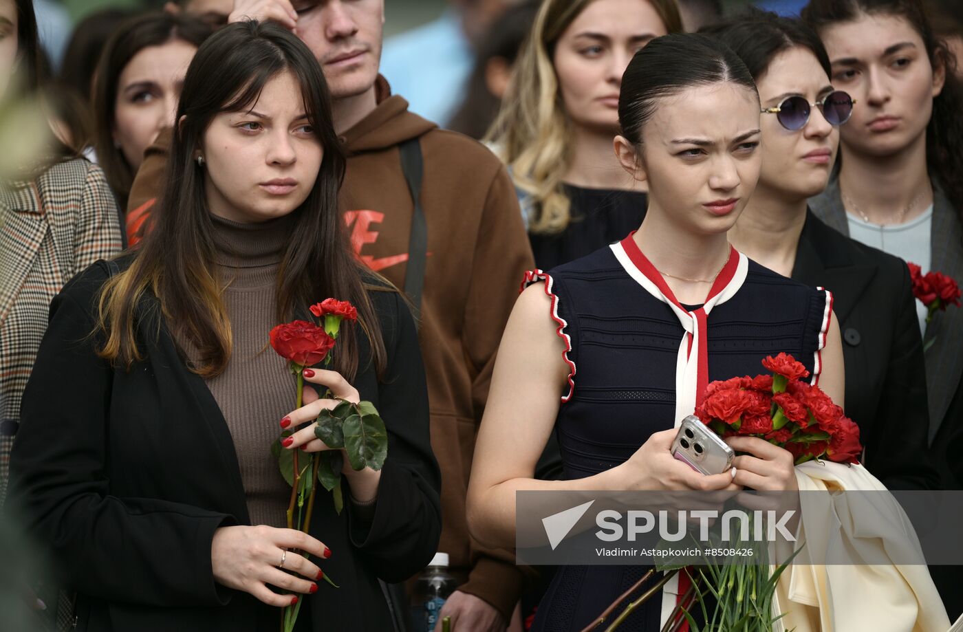 Russia Fight Against Terrorism Solidarity Day