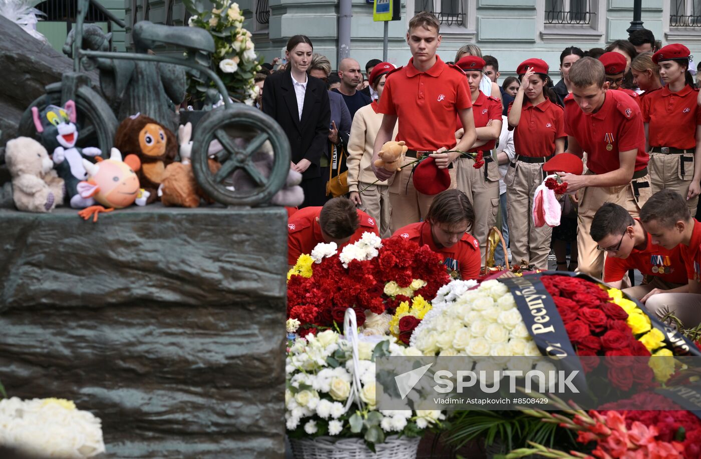 Russia Fight Against Terrorism Solidarity Day