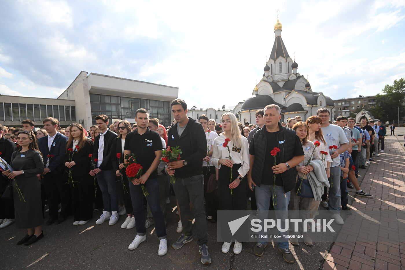 Russia Fight Against Terrorism Solidarity Day