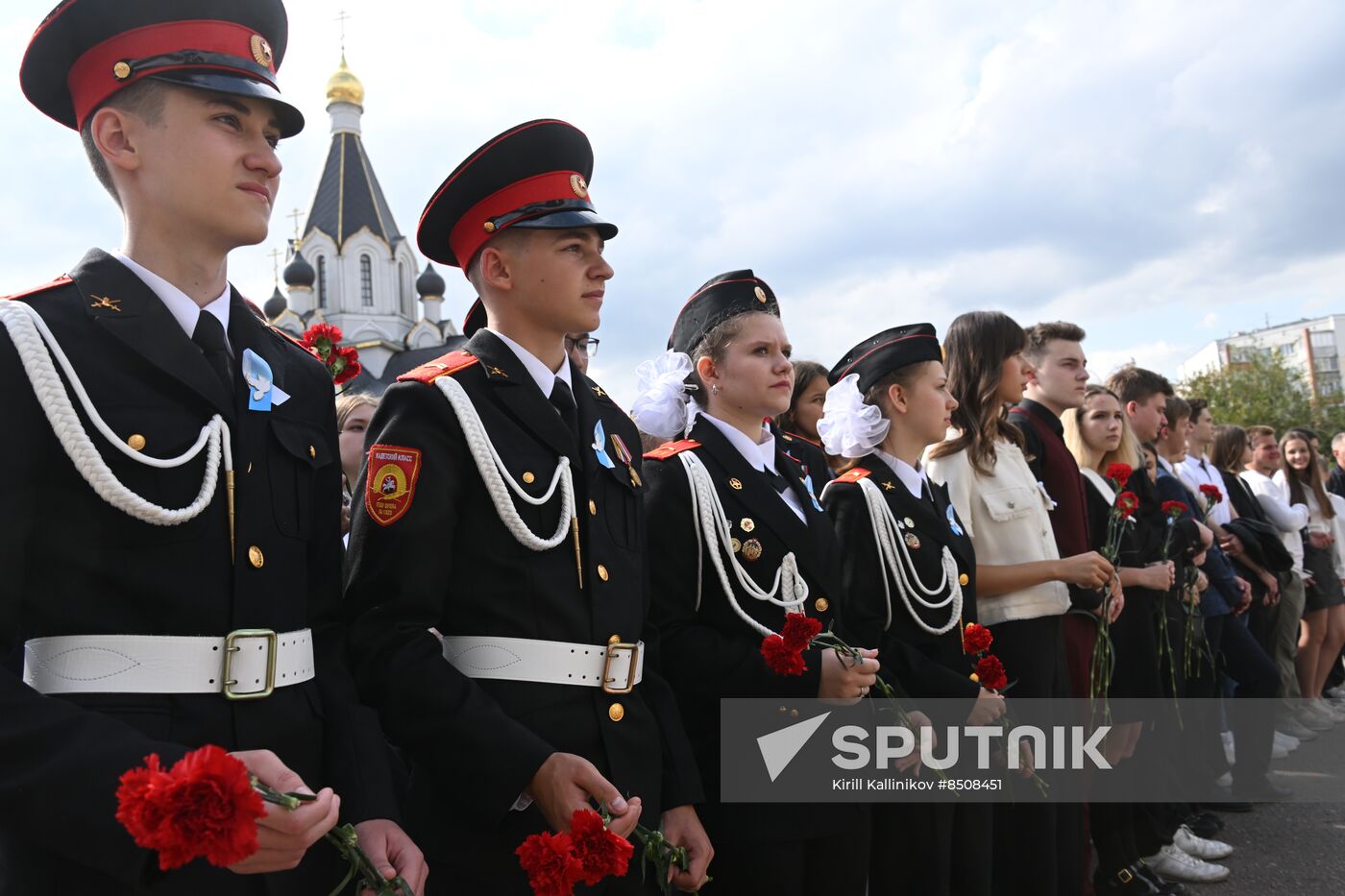 Russia Fight Against Terrorism Solidarity Day