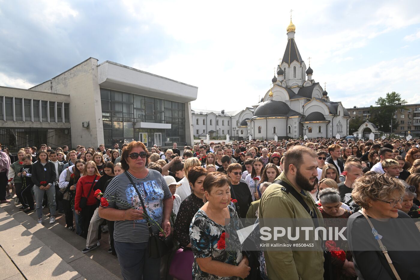 Russia Fight Against Terrorism Solidarity Day