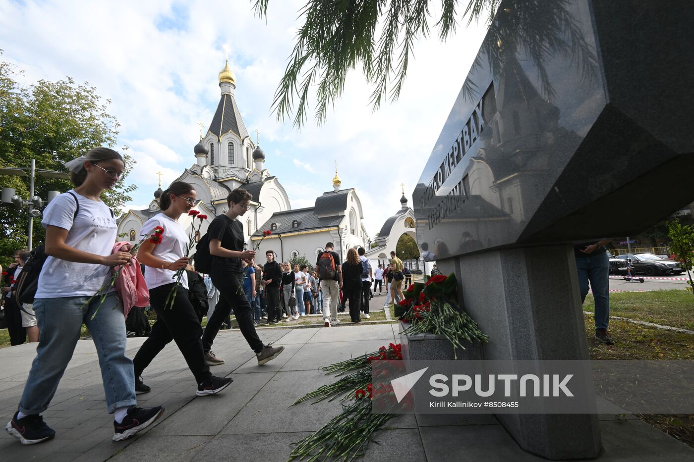 Russia Fight Against Terrorism Solidarity Day