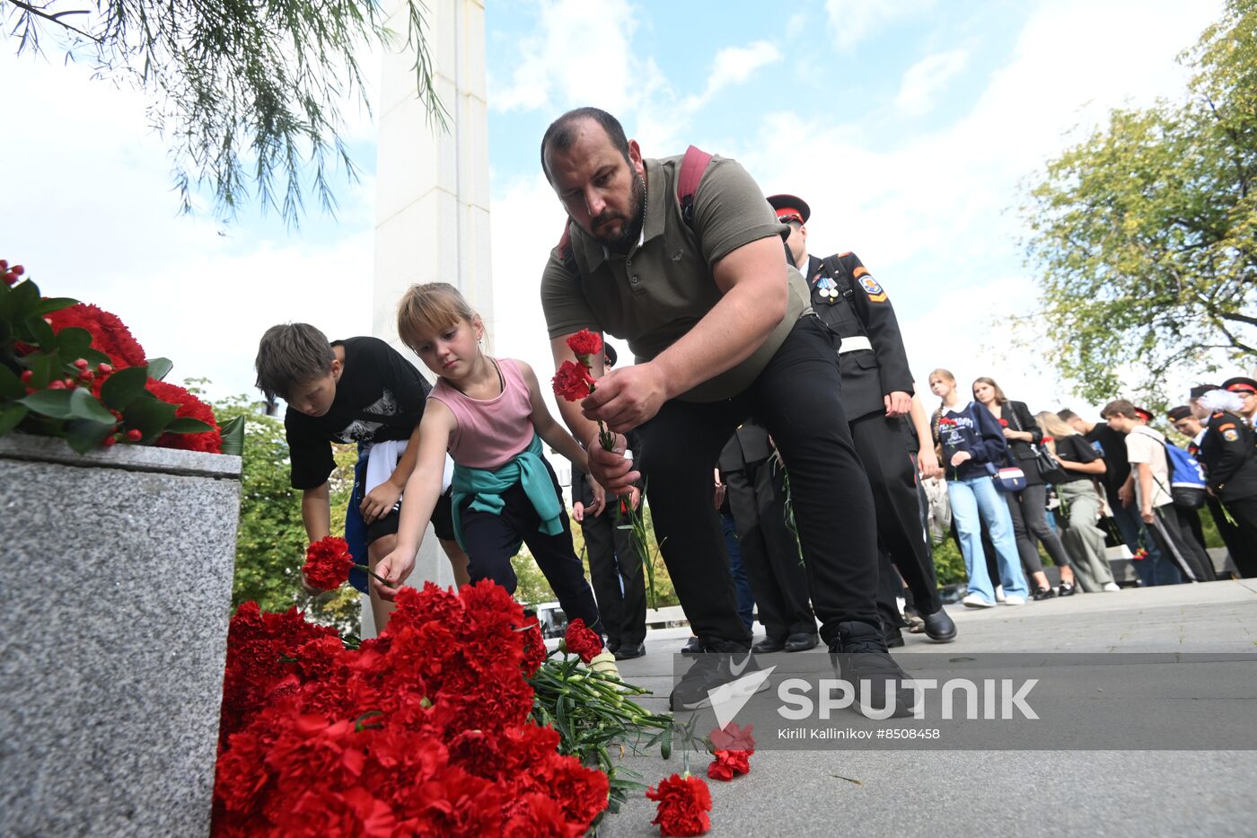 Russia Fight Against Terrorism Solidarity Day